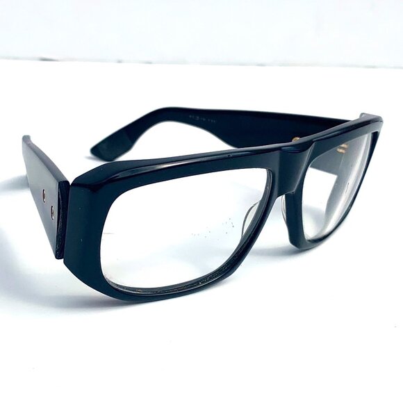 Luxury Eyewear: DITA Superflight DTS133-61-01 Designer Frames Black Gold, Japan - Picture 4 of 10